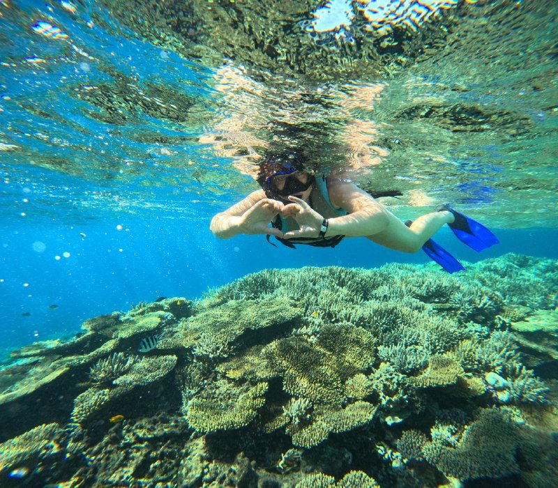 3️⃣ Beach Time: Swim & Relax