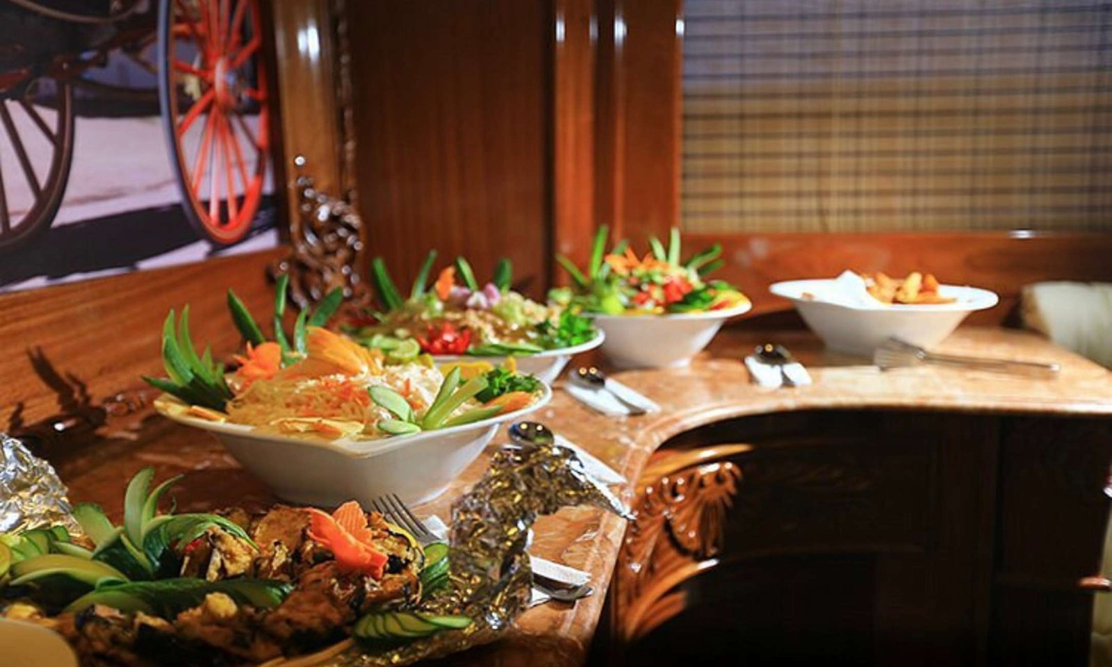 "Fresh Lunch on the Red Sea Boat"